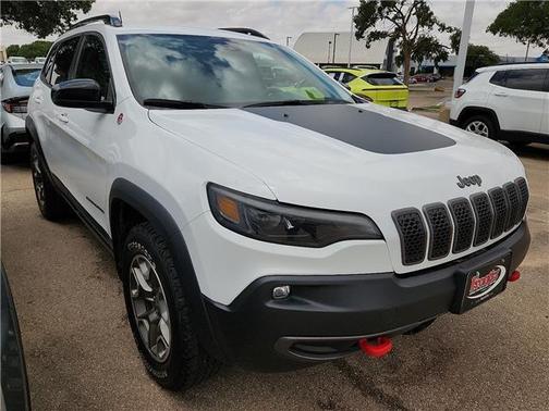 Bright White 2022 Jeep Cherokee Trailhawk