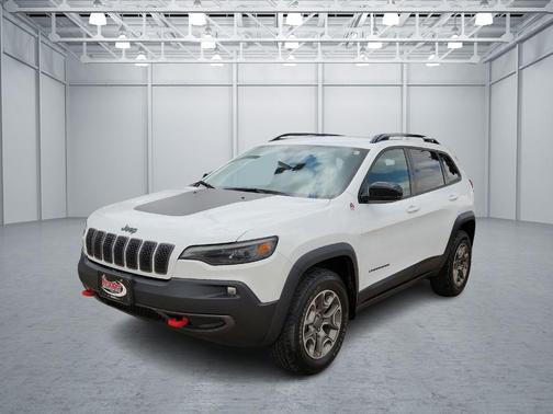Bright White 2022 Jeep Cherokee Trailhawk