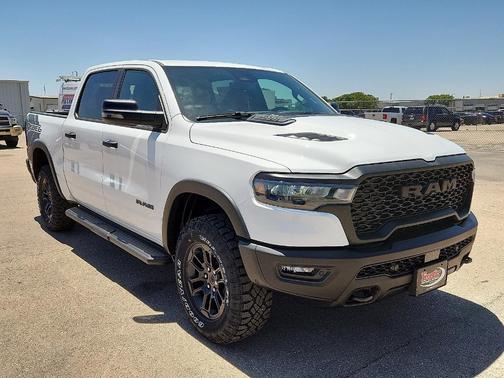 Bright White Clearcoat 2026 RAM 1500 Rebel