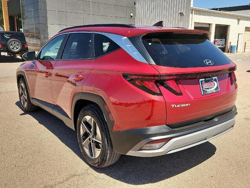 Red 2025 Hyundai TUCSON SEL