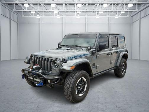 Gray 2021 Jeep Wrangler Unlimited 4xe Rubicon