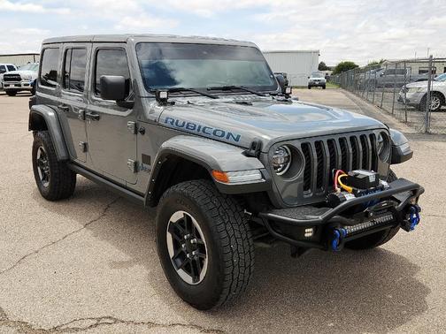 Gray 2021 Jeep Wrangler Unlimited 4xe Rubicon