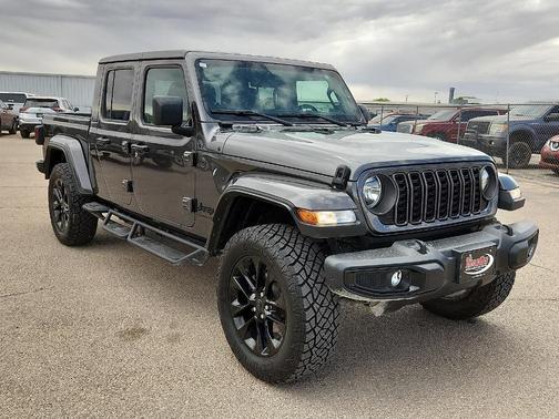 Black 2024 Jeep Gladiator Sport