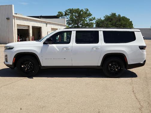 Bright White Clearcoat 2026 Jeep Grand Wagoneer L Limited