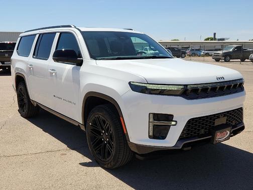 Bright White Clearcoat 2026 Jeep Grand Wagoneer L Limited