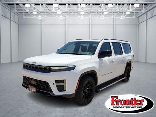 Bright White Clearcoat 2026 Jeep Grand Wagoneer L Limited