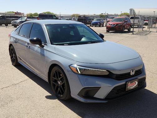 Meteorite Gray 2022 Honda Civic Sport