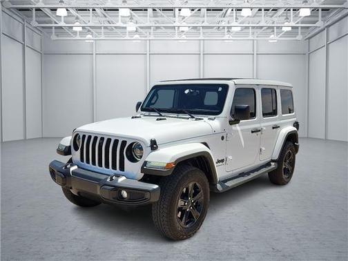 Bright White 2023 Jeep Wrangler Sahara SUV