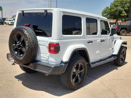 Bright White 2023 Jeep Wrangler Sahara