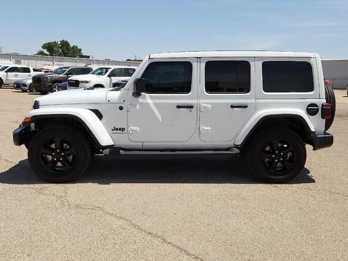 Bright White 2023 Jeep Wrangler Sahara