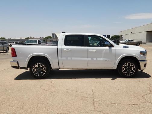 Bright White 2025 RAM 1500 Laramie