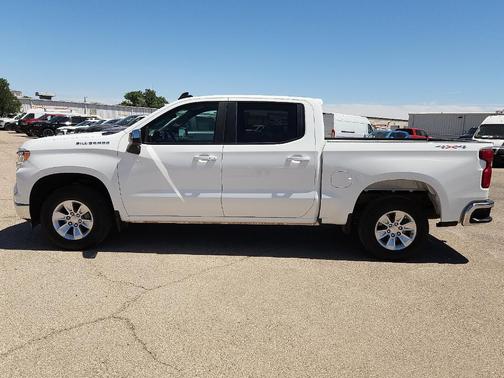 Summit White 2025 Chevrolet Silverado 1500 LT