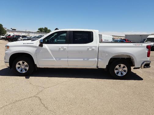 Summit White 2025 Chevrolet Silverado 1500 LT