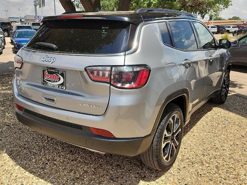 Silver 2023 Jeep Compass Limited