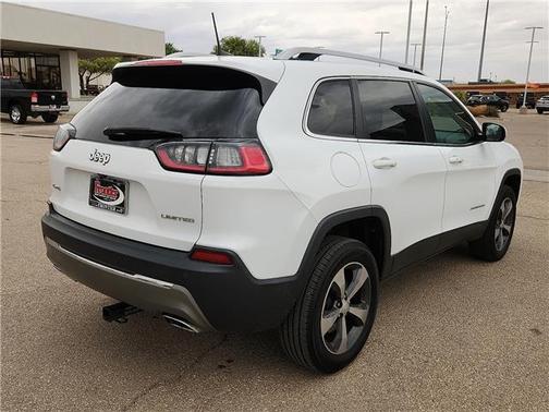 White 2019 Jeep Cherokee Limited