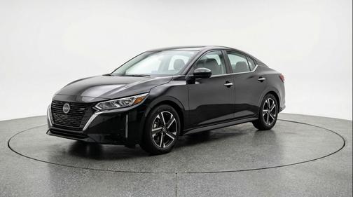 Super Black 2025 Nissan Sentra SV