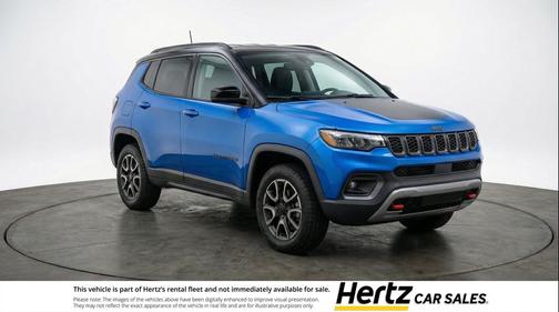 Hydro Blue Pearlcoat 2025 Jeep Compass Trailhawk