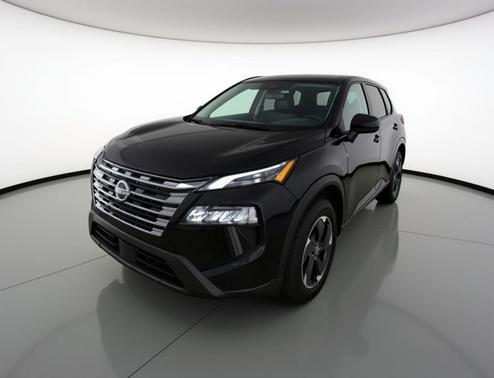 Super Black 2025 Nissan Rogue SV