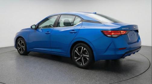 Electric Blue Metallic 2025 Nissan Sentra SV