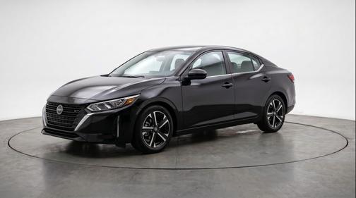 Super Black 2025 Nissan Sentra SV