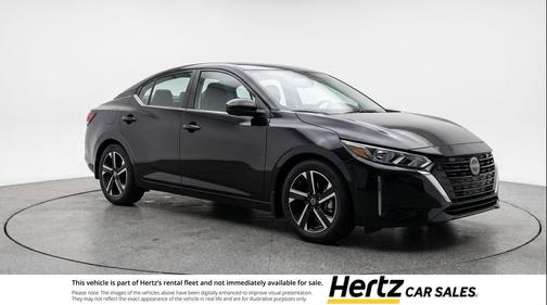 Super Black 2025 Nissan Sentra SV