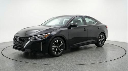 Super Black 2025 Nissan Sentra SV