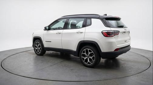 Bright White Clearcoat 2025 Jeep Compass Limited