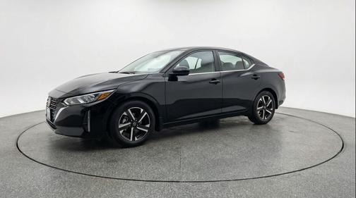 Super Black 2025 Nissan Sentra SV