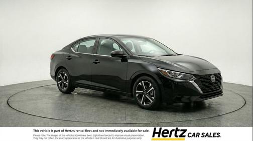 Super Black 2025 Nissan Sentra SV