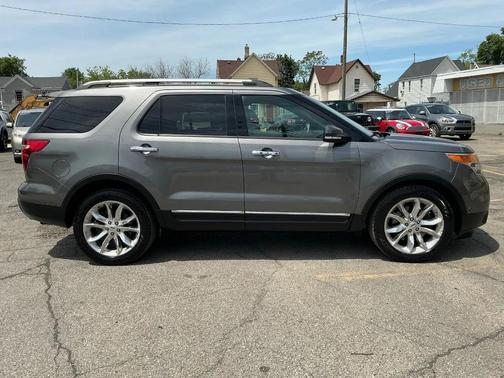 Gray 2014 Ford Explorer Limited