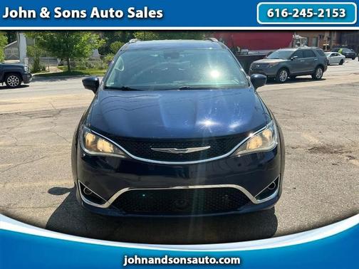 Jazz Blue Pearlcoat 2017 Chrysler Pacifica Touring-L