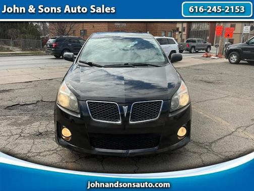 Jet Black Metallic 2009 Pontiac Vibe GT