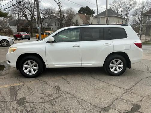 Pearl White 2008 Toyota Highlander Base