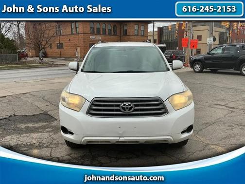 Pearl White 2008 Toyota Highlander Base