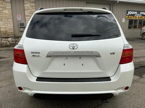 Pearl White 2008 Toyota Highlander Base