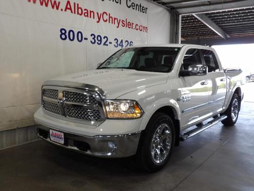 White 2016 RAM 1500 Laramie