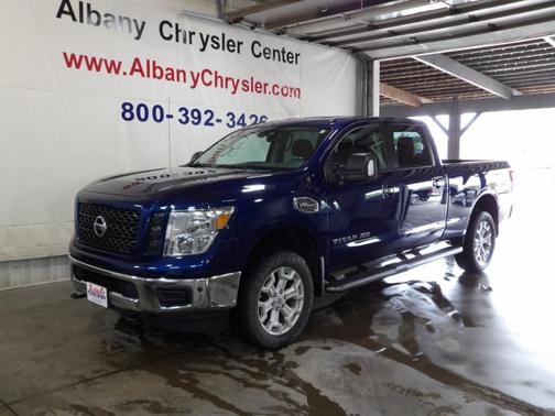 Deep Blue Pearl 2019 Nissan Titan XD SV