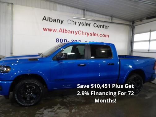 Hydro Blue 2026 RAM 1500 Big Horn