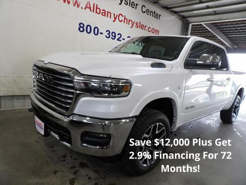 Ivory White 2026 RAM 1500 Laramie