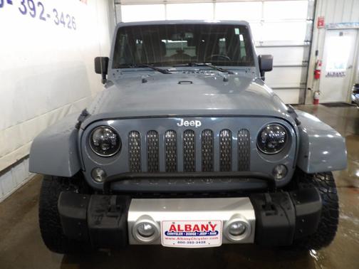 Blue / Gray 2014 Jeep Wrangler Unlimited Sahara