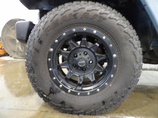 Blue / Gray 2014 Jeep Wrangler Unlimited Sahara