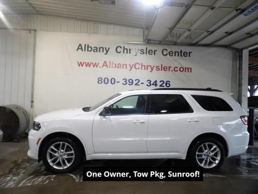 White 2023 Dodge Durango GT
