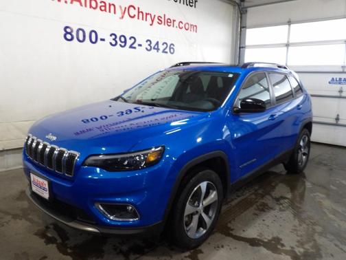 Hydro Blue 2022 Jeep Cherokee Limited