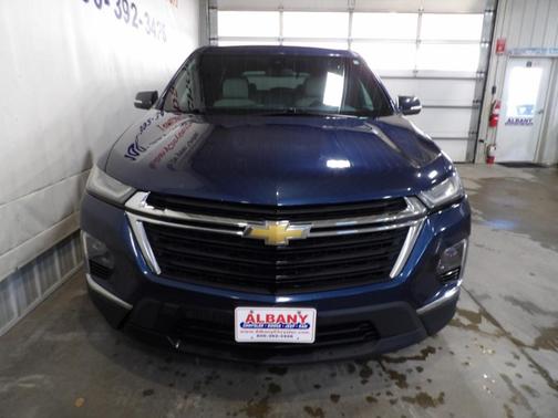 Blue 2023 Chevrolet Traverse LS