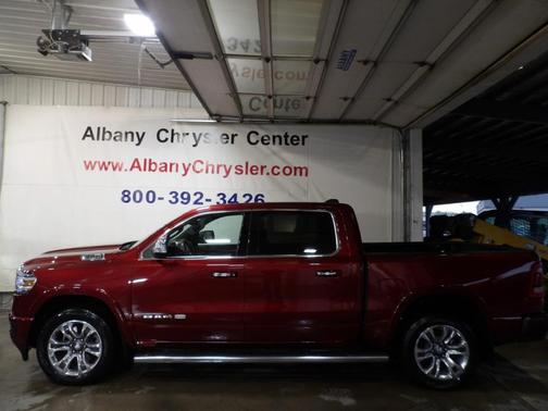 Red 2022 RAM 1500 Longhorn