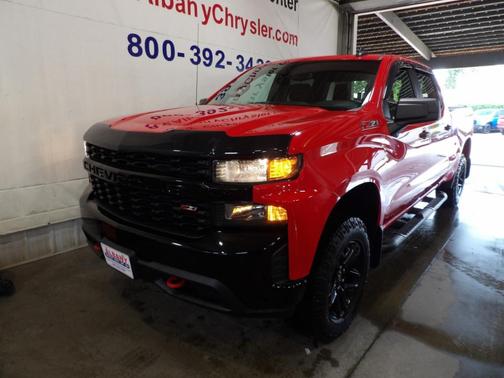 Red 2021 Chevrolet Silverado 1500 Custom Trail Boss