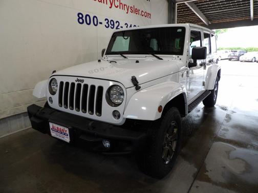 Bright White 2018 Jeep Wrangler JK Unlimited Golden Eagle
