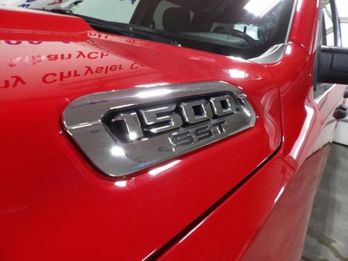 Red 2025 RAM 1500 Big Horn