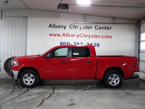 Red 2025 RAM 1500 Big Horn