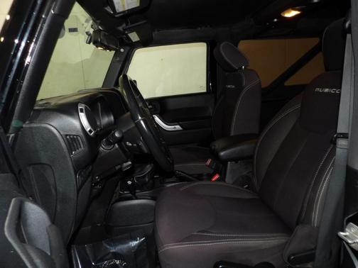 Black 2015 Jeep Wrangler Rubicon